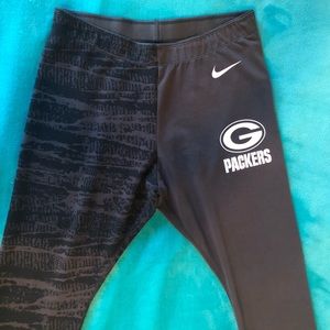 Green Bay Packer leggings